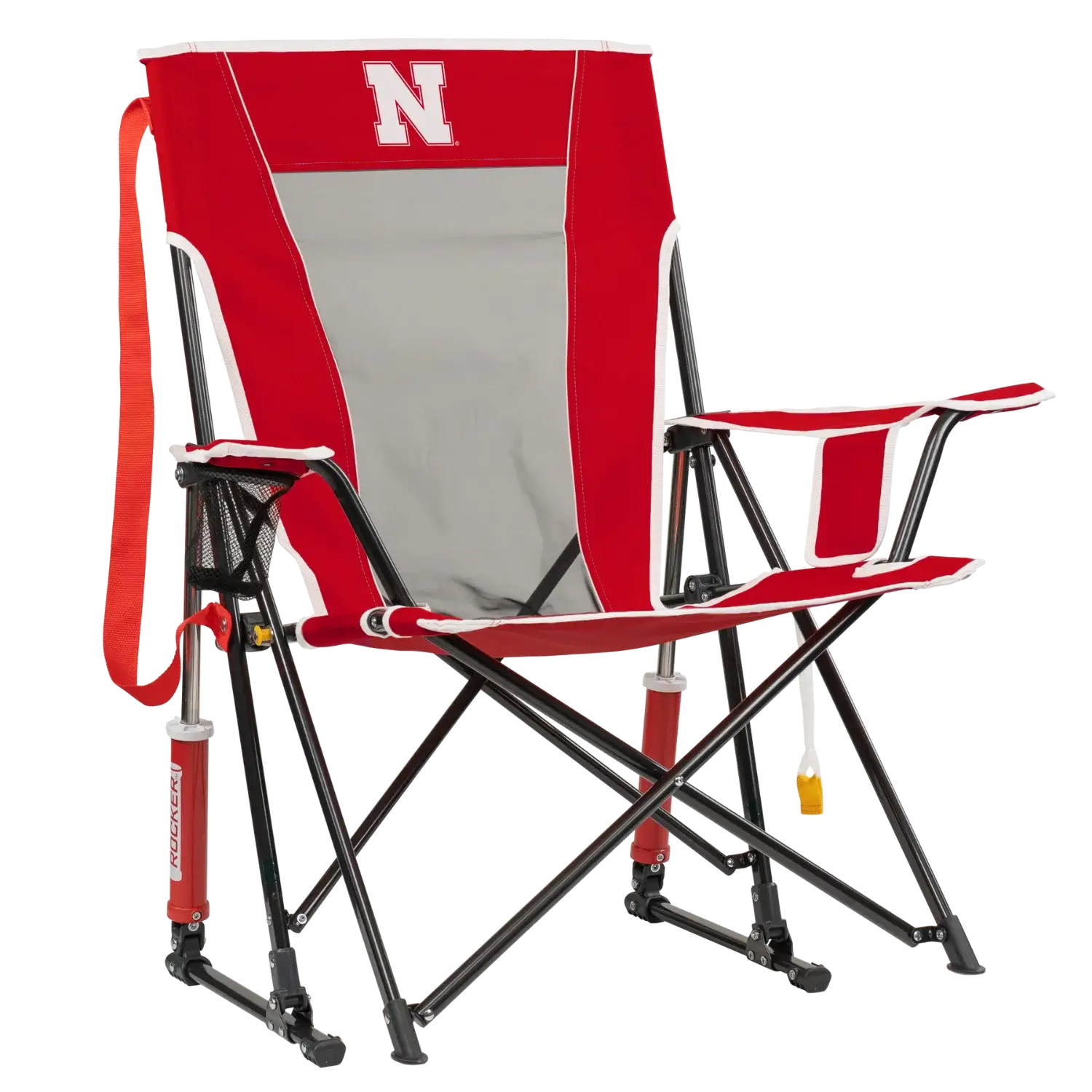 College Comfort Pro Rocker™ - Nebraska Cornhuskers - Fan Day Style