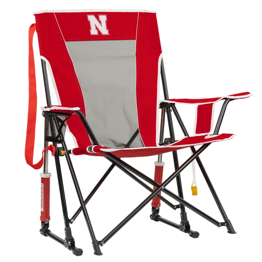 College Comfort Pro Rocker™ - Nebraska Cornhuskers - Fan Day Style