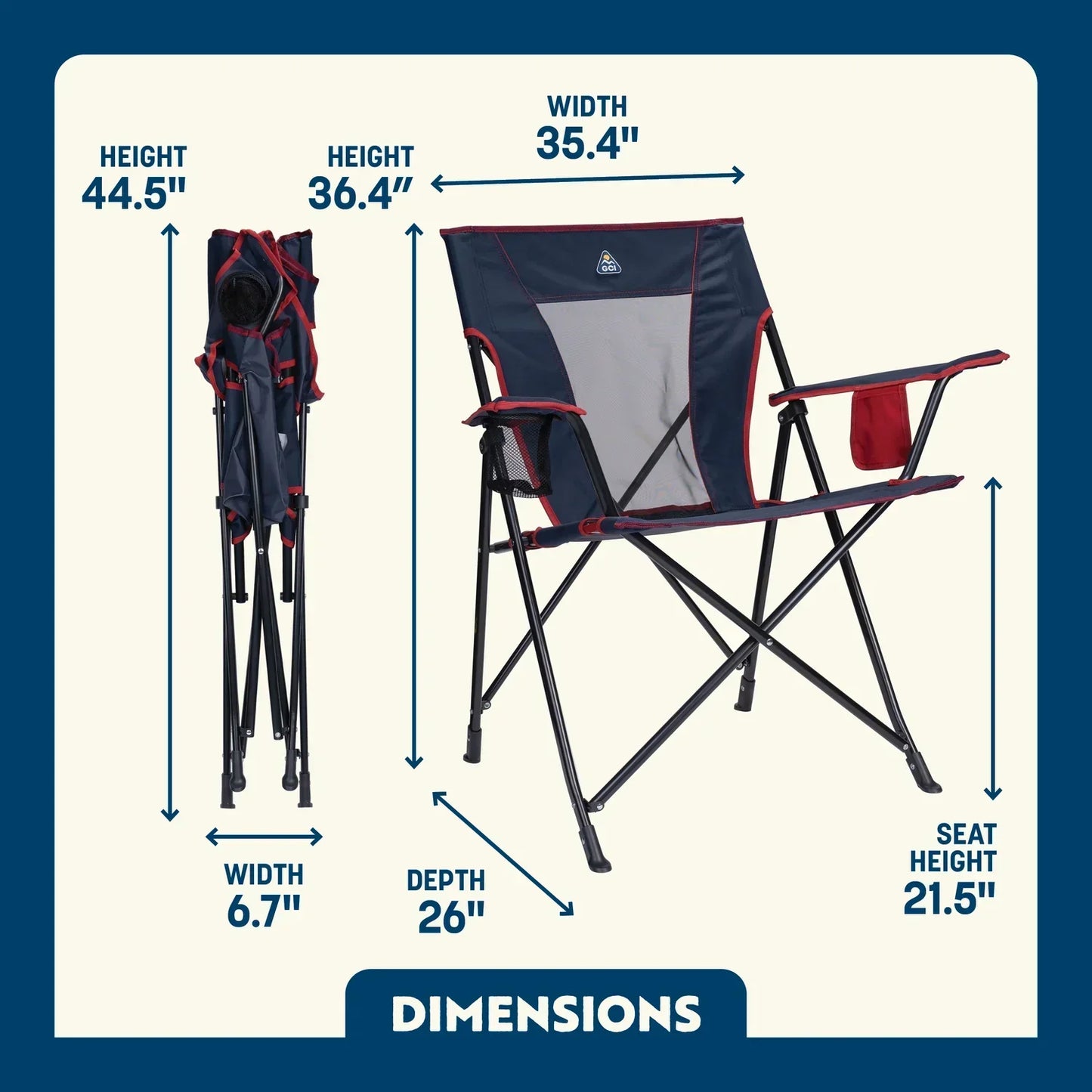Comfort Quad Chair™ - Trail Ready