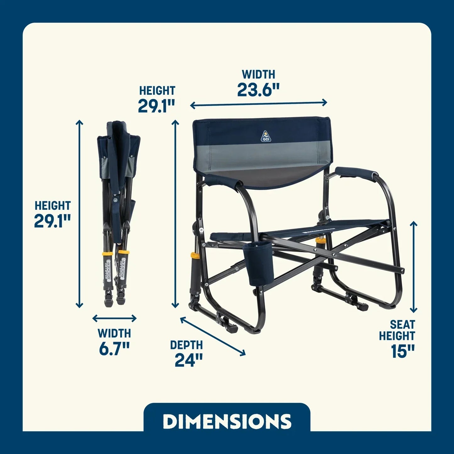 Grab & Go Rocker™ - Weekend Ready