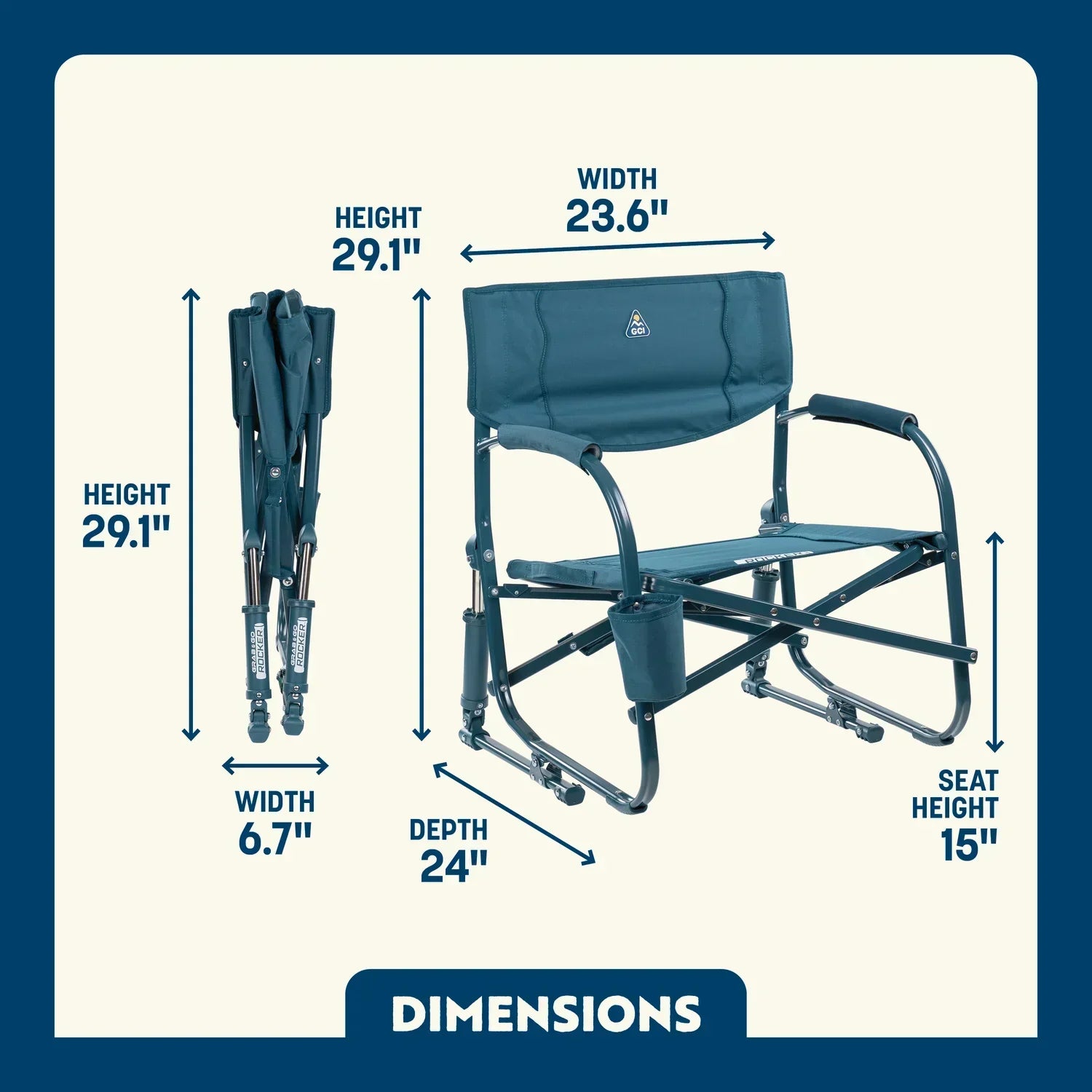 Grab & Go Rocker™ - Weekend Ready