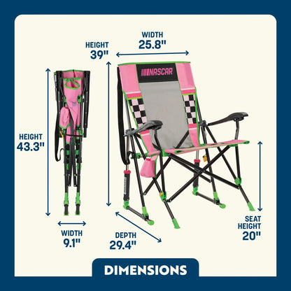 RoadTrip Rocker™ - NASCAR For Her - Trackside Ready