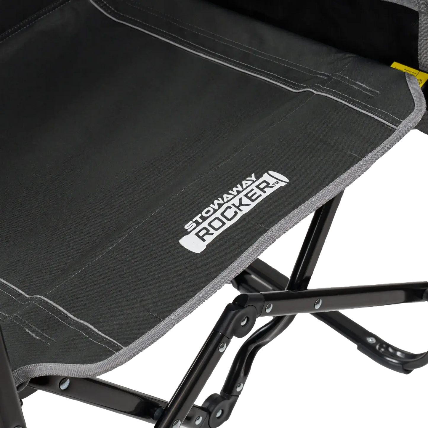 Stowaway Rocker™ with Side Table - Picnic Setup