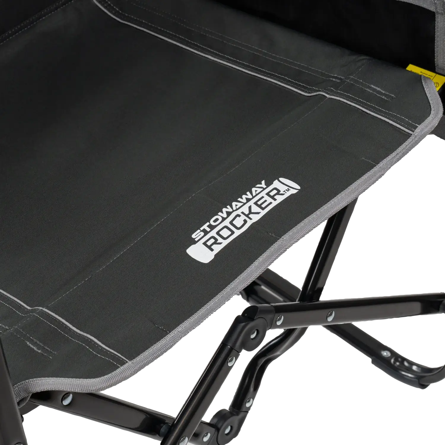 Stowaway Rocker™ with Side Table - Picnic Setup
