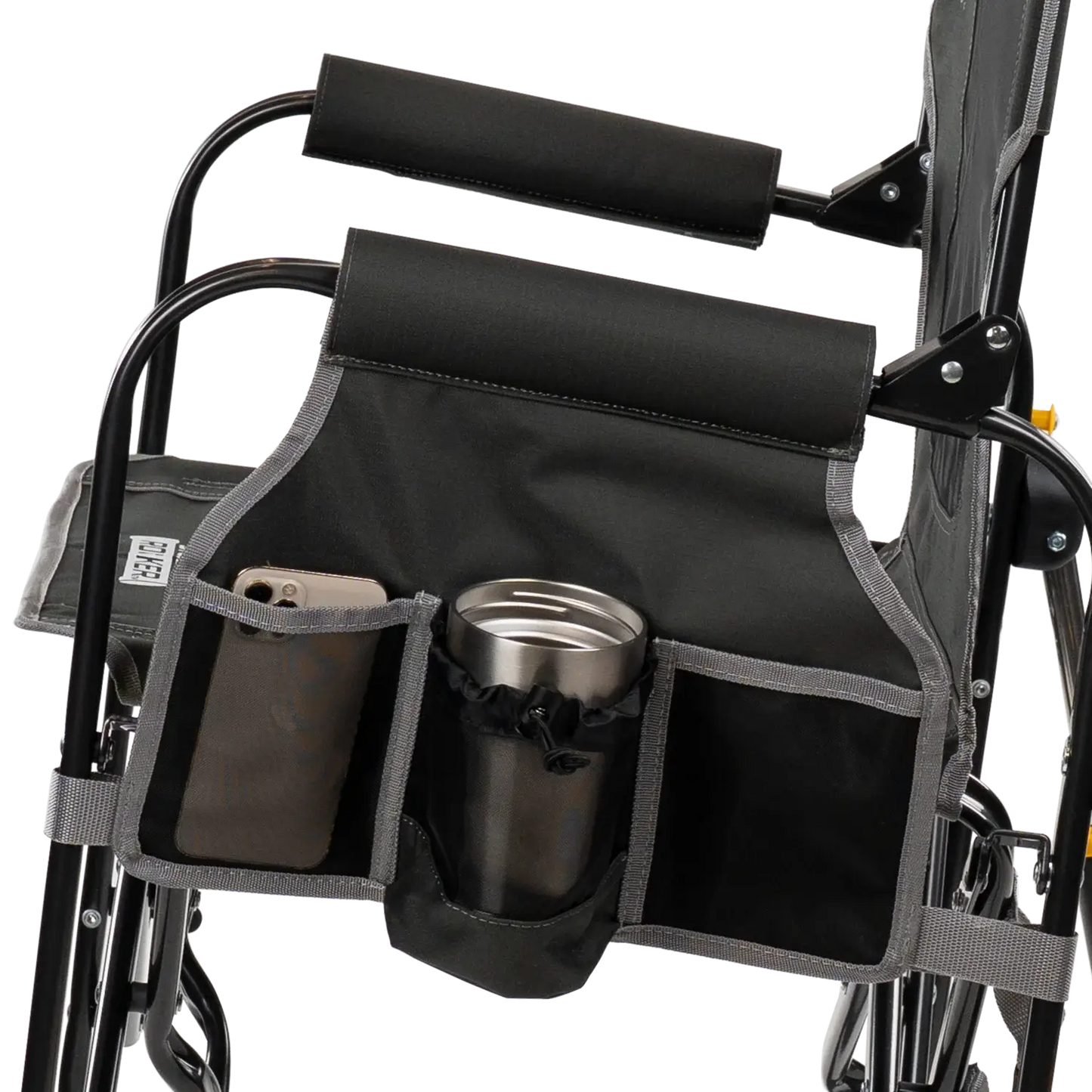 Stowaway Rocker™ with Side Table - Picnic Setup