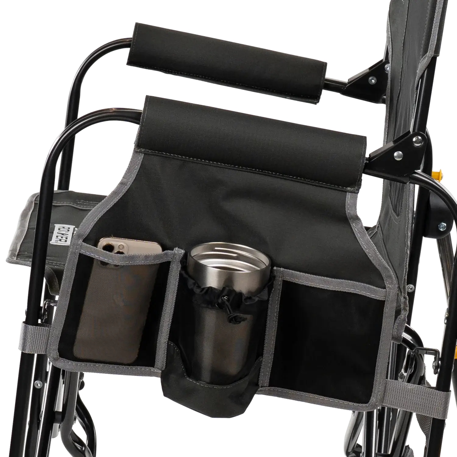 Stowaway Rocker™ with Side Table - Picnic Setup