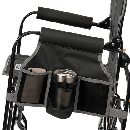Stowaway Rocker™ with Side Table - Picnic Setup