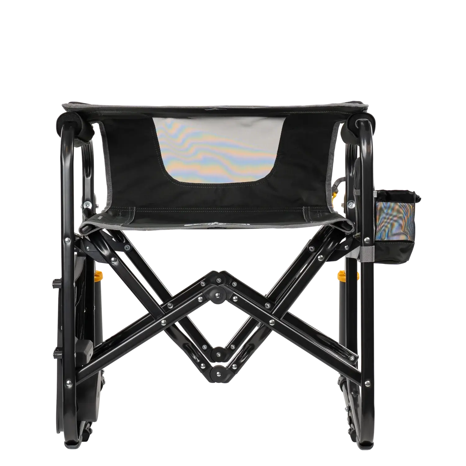 Stowaway Rocker™ with Side Table - Picnic Setup