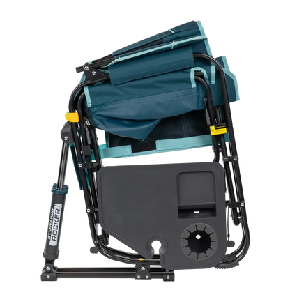 Stowaway Rocker™ with Side Table - Picnic Setup