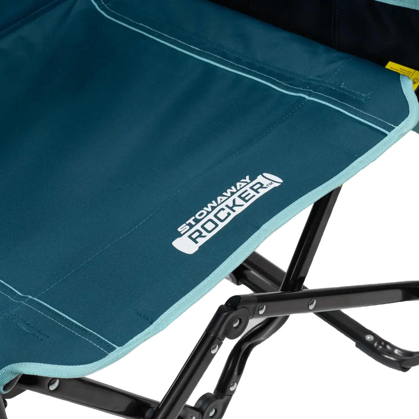 Stowaway Rocker™ with Side Table - Picnic Setup