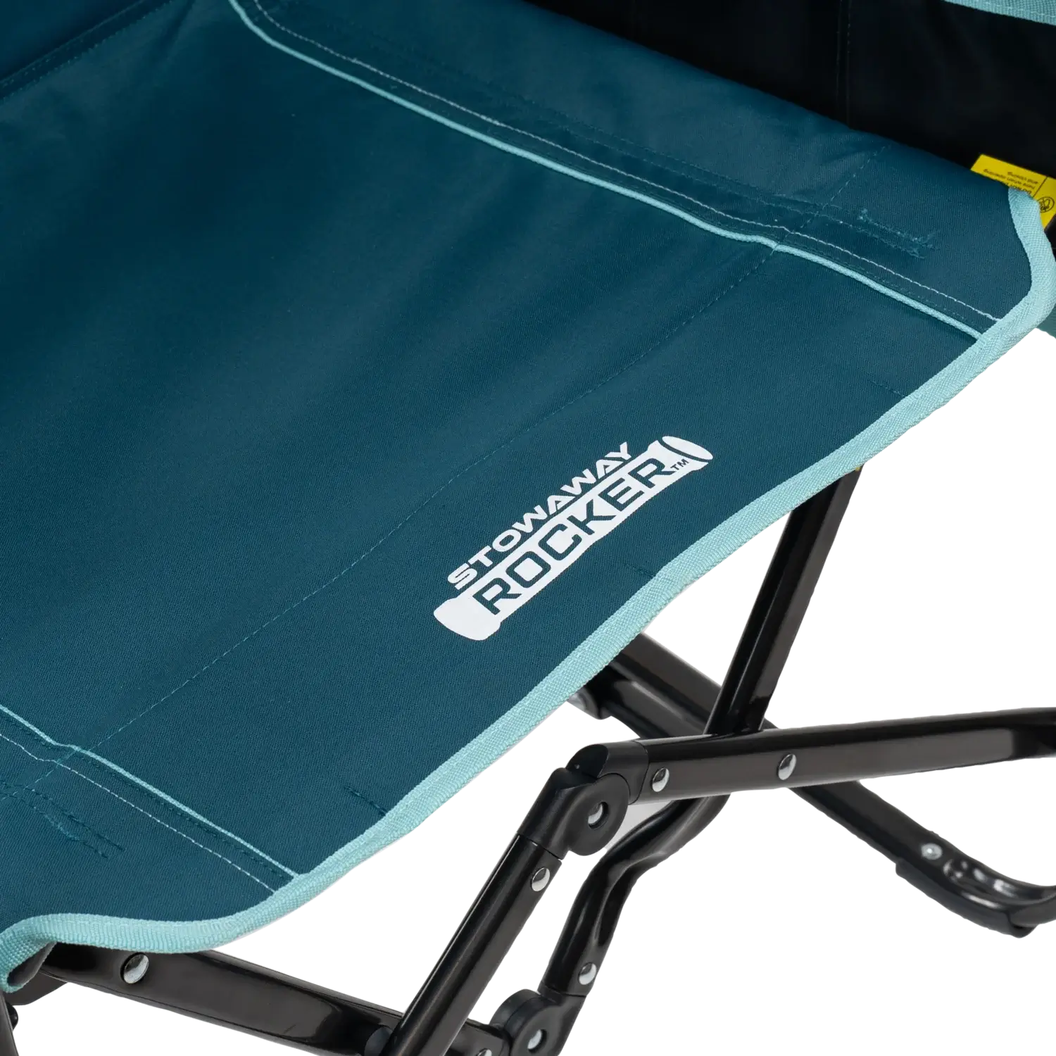 Stowaway Rocker™ with Side Table - Picnic Setup