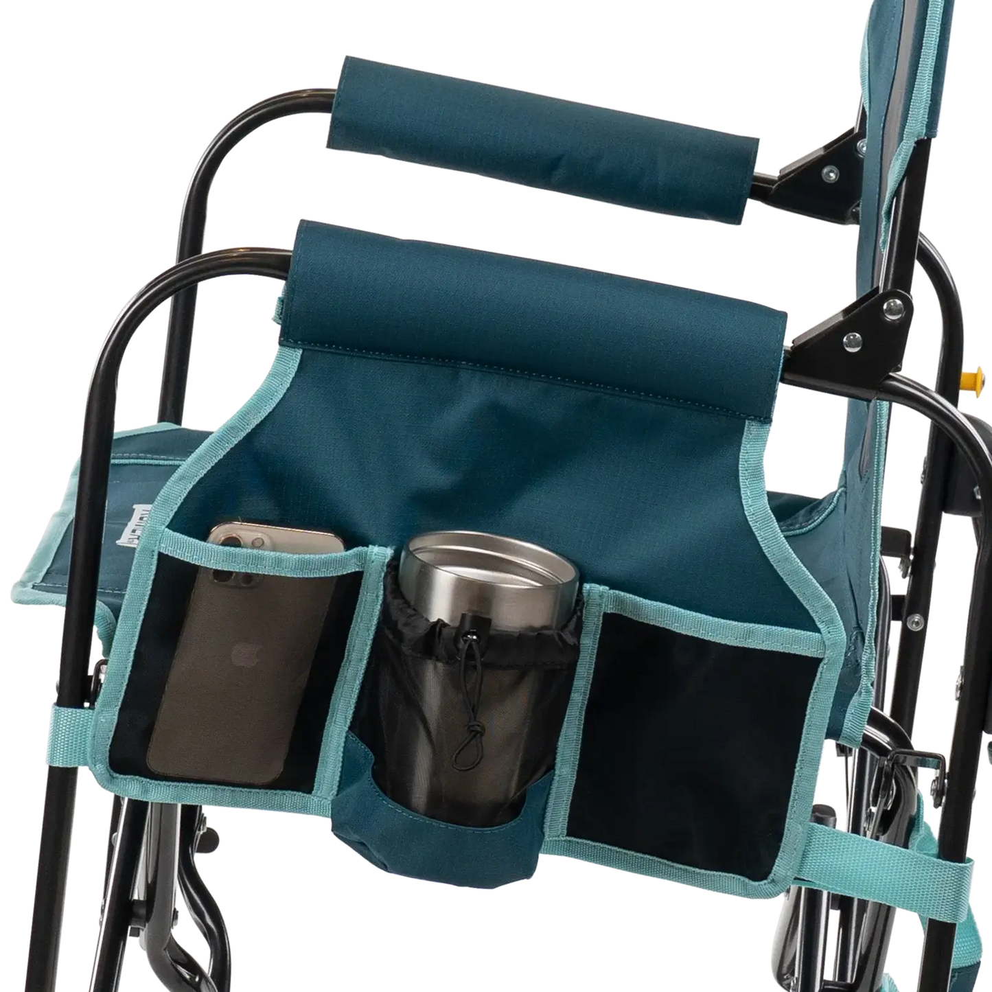 Stowaway Rocker™ with Side Table - Picnic Setup