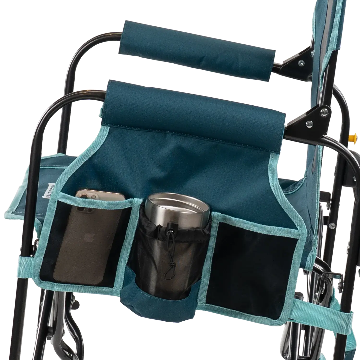 Stowaway Rocker™ with Side Table - Picnic Setup